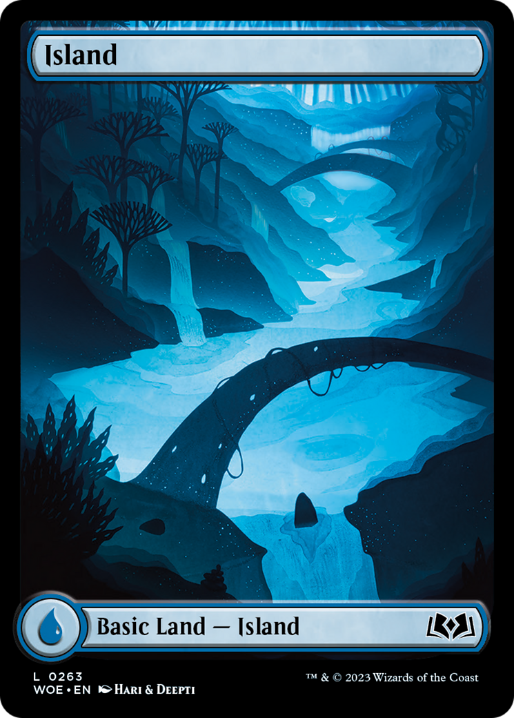 Island (263) (Full-Art) [Wilds of Eldraine] | Kessel Run Games Inc. 