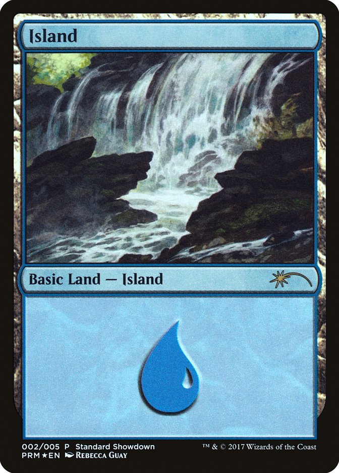 Island (Rebecca Guay) [Standard Showdown Promos] | Kessel Run Games Inc. 