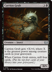 Carrion Grub [Duskmourn: House of Horror Commander] | Kessel Run Games Inc. 