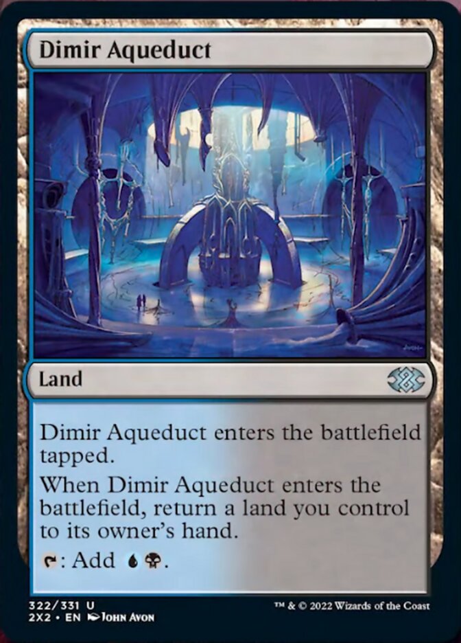 Dimir Aqueduct [Double Masters 2022] | Kessel Run Games Inc. 