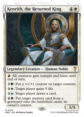 Kenrith, the Returned King (White Border) [Mystery Booster 2] | Kessel Run Games Inc. 