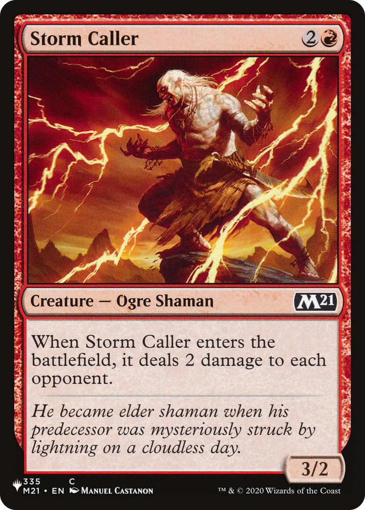 Storm Caller [The List Reprints] | Kessel Run Games Inc. 