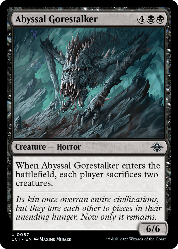 Abyssal Gorestalker [The Lost Caverns of Ixalan] | Kessel Run Games Inc. 