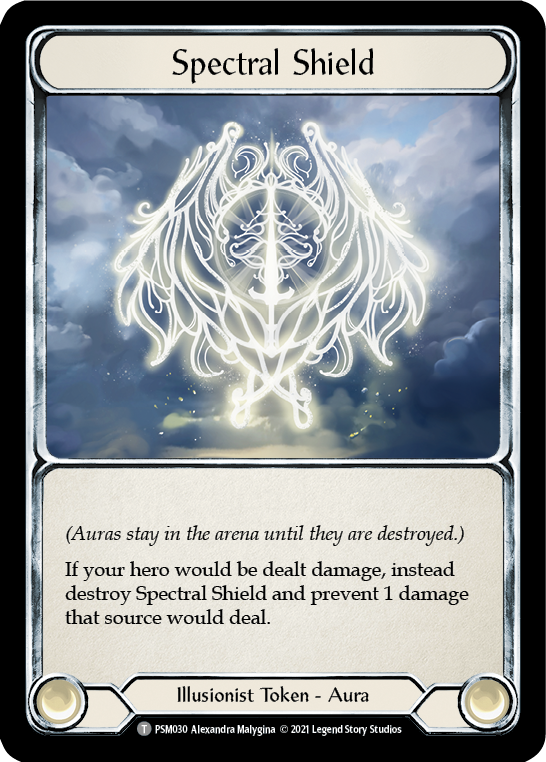 Spectral Shield [PSM030] (Monarch Prism Blitz Deck) | Kessel Run Games Inc. 