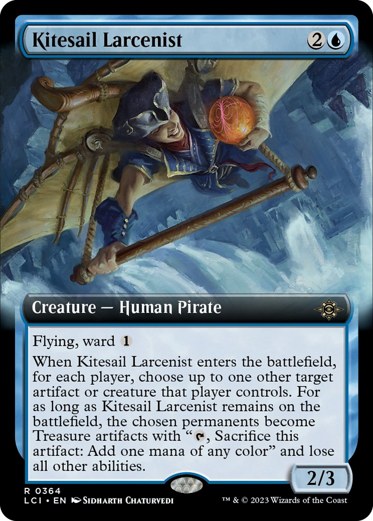 Kitesail Larcenist (Extended Art) [The Lost Caverns of Ixalan] | Kessel Run Games Inc. 