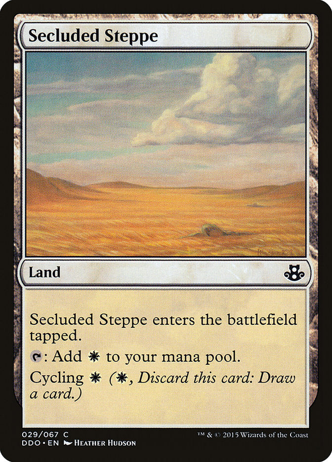 Secluded Steppe [Duel Decks: Elspeth vs. Kiora] | Kessel Run Games Inc. 