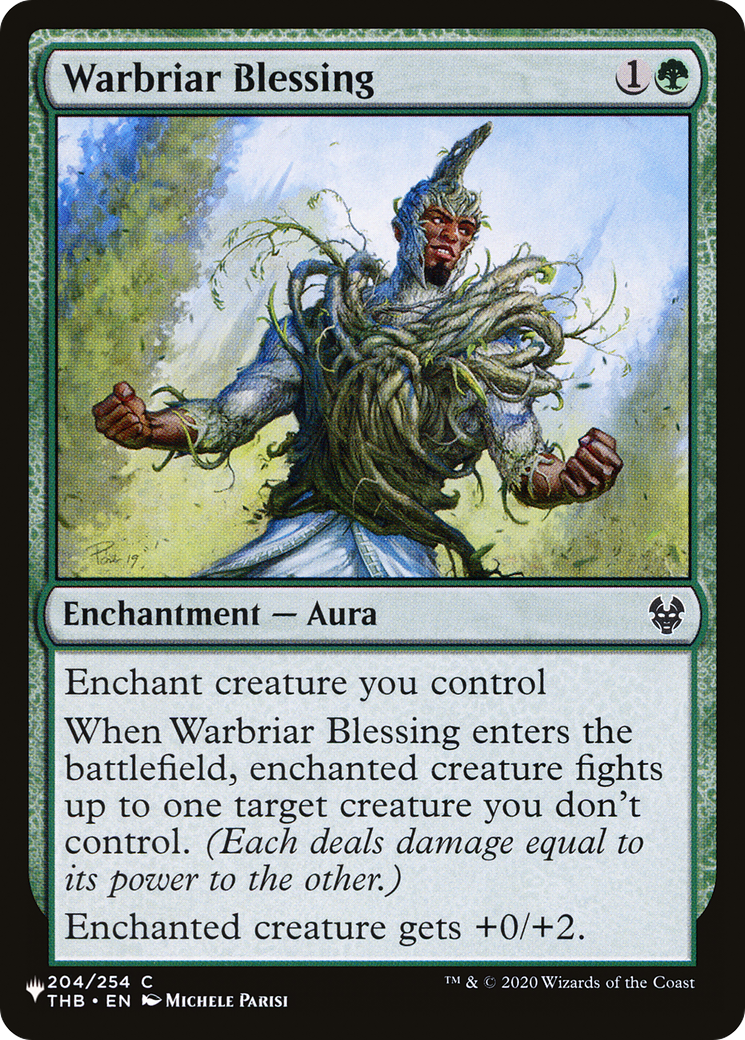 Warbriar Blessing [The List Reprints] | Kessel Run Games Inc. 