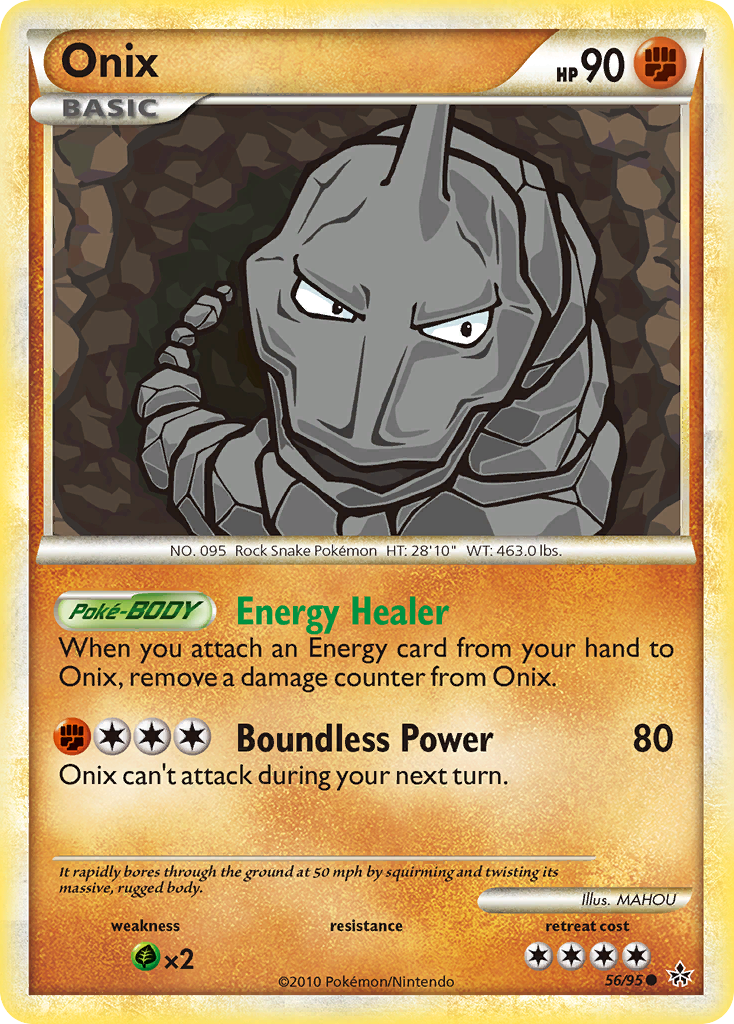 Onix (56/95) [HeartGold & SoulSilver: Unleashed] | Kessel Run Games Inc. 