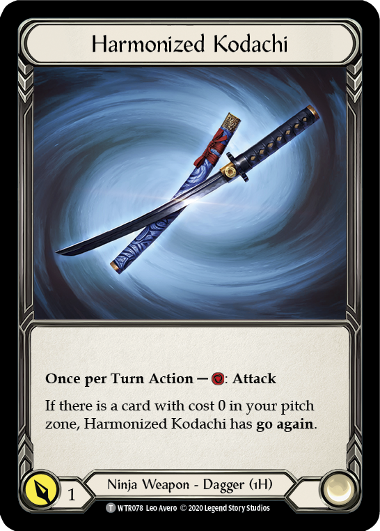 Harmonized Kodachi // Quicken [U-WTR078 // U-WTR225] (Welcome to Rathe Unlimited)  Unlimited Normal | Kessel Run Games Inc. 