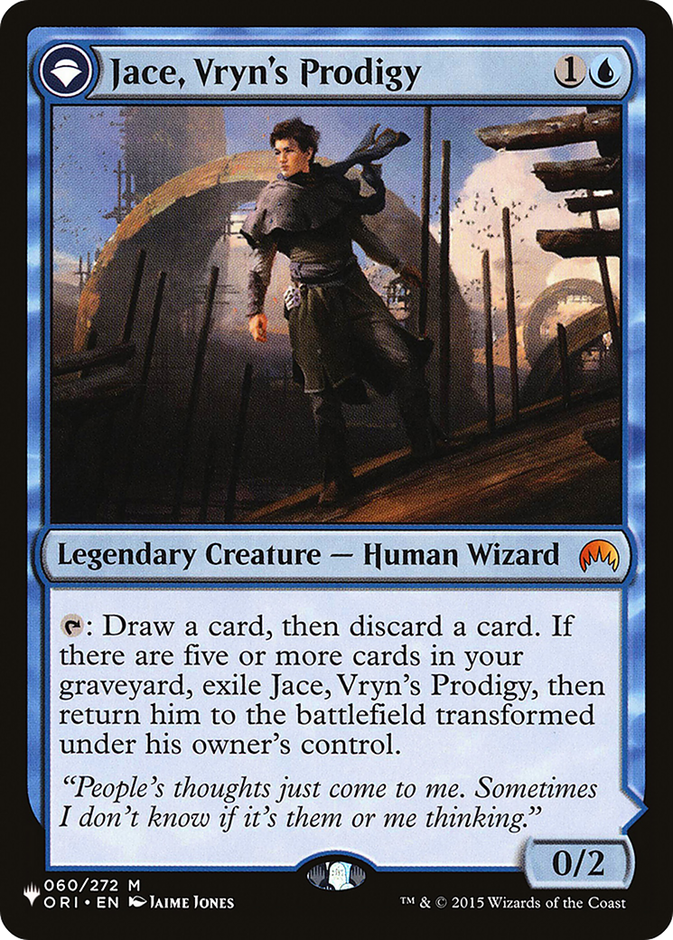 Jace, Vryn's Prodigy // Jace, Telepath Unbound [Secret Lair: From Cute to Brute] | Kessel Run Games Inc. 