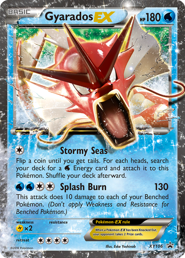 Gyarados EX (XY106) [XY: Black Star Promos] | Kessel Run Games Inc. 