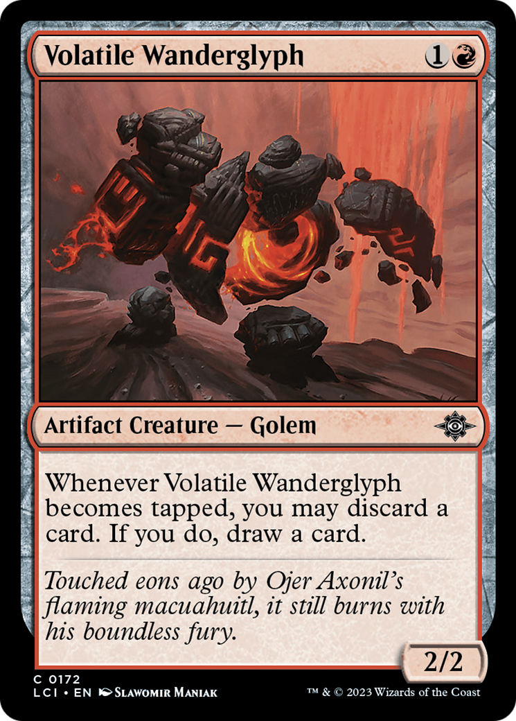 Volatile Wanderglyph [The Lost Caverns of Ixalan] | Kessel Run Games Inc. 