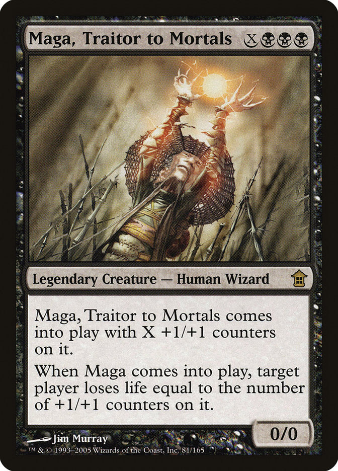 Maga, Traitor to Mortals [Saviors of Kamigawa] | Kessel Run Games Inc. 