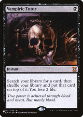 Vampiric Tutor [The List] | Kessel Run Games Inc. 