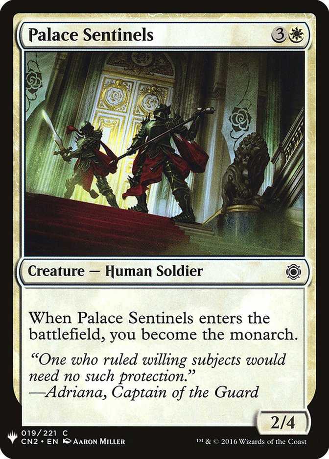 Palace Sentinels [Mystery Booster] | Kessel Run Games Inc. 