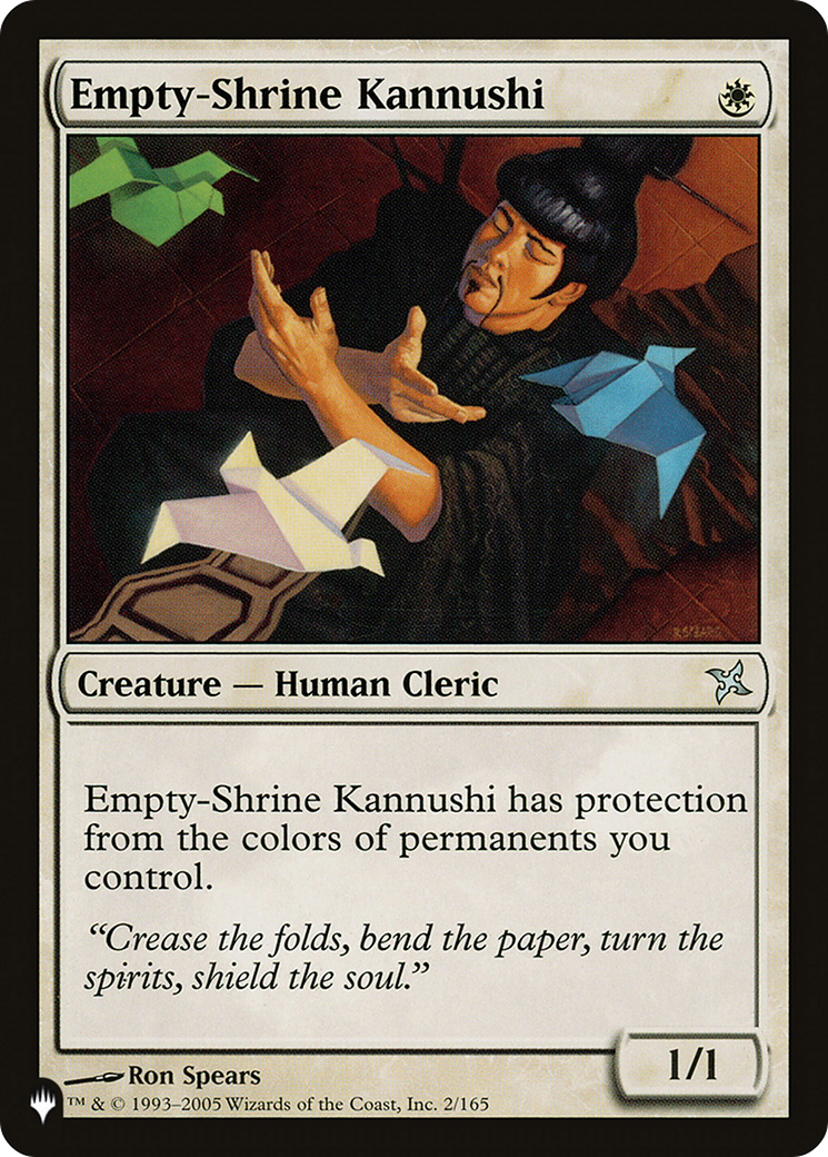 Empty-Shrine Kannushi [The List Reprints] | Kessel Run Games Inc. 