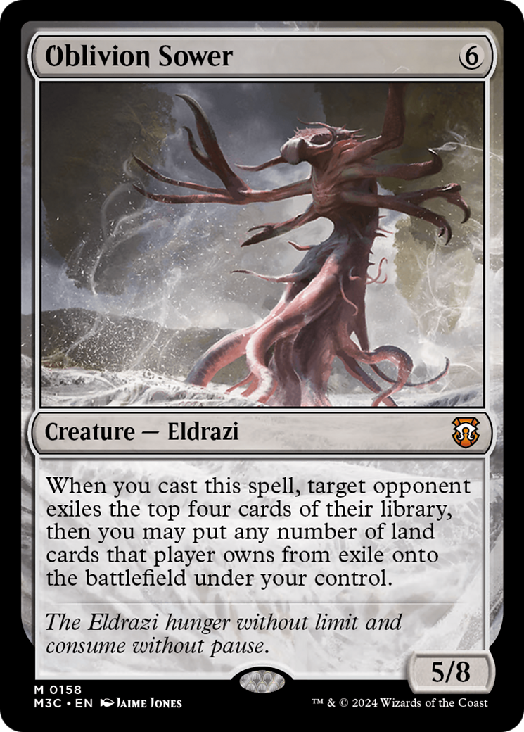 Oblivion Sower (Ripple Foil) [Modern Horizons 3 Commander] | Kessel Run Games Inc. 