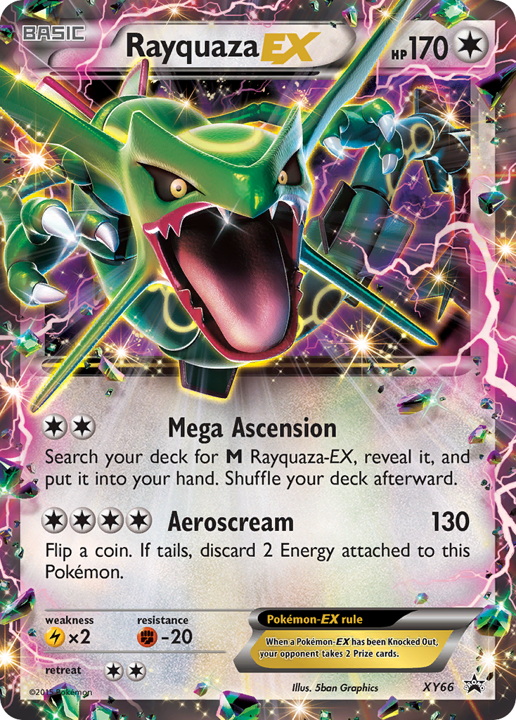 Rayquaza EX (XY66) [XY: Black Star Promos] | Kessel Run Games Inc. 