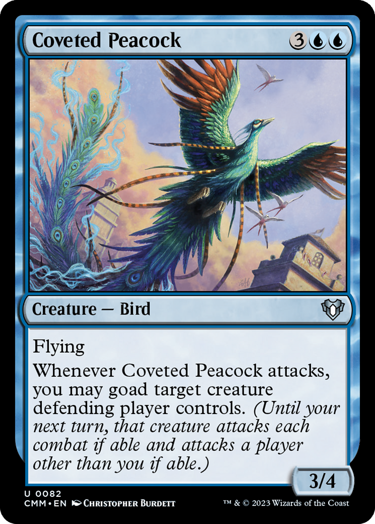 Coveted Peacock [Commander Masters] | Kessel Run Games Inc. 