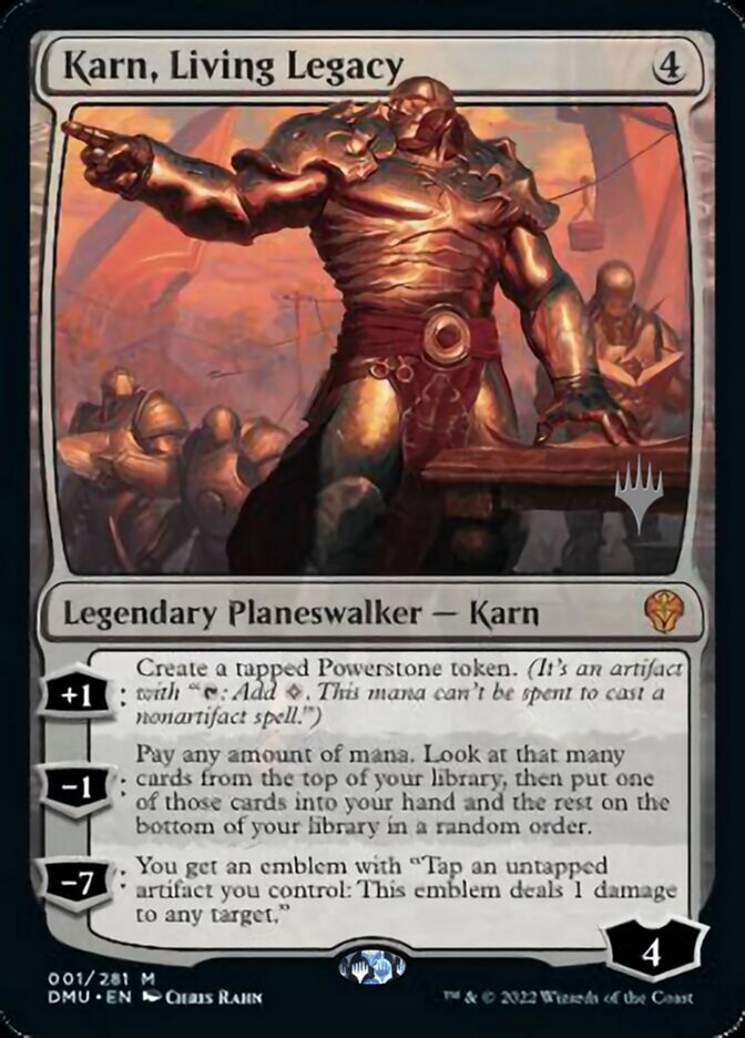 Karn, Living Legacy (Promo Pack) [Dominaria United Promos] | Kessel Run Games Inc. 