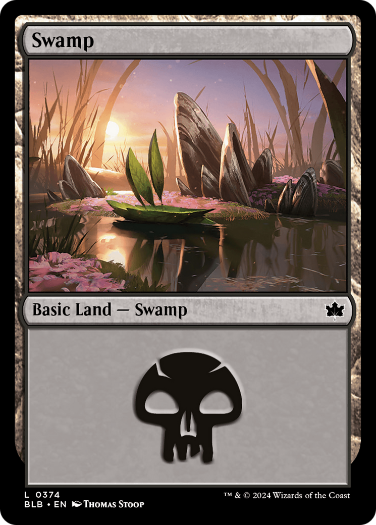 Swamp (0374) [Bloomburrow] | Kessel Run Games Inc. 