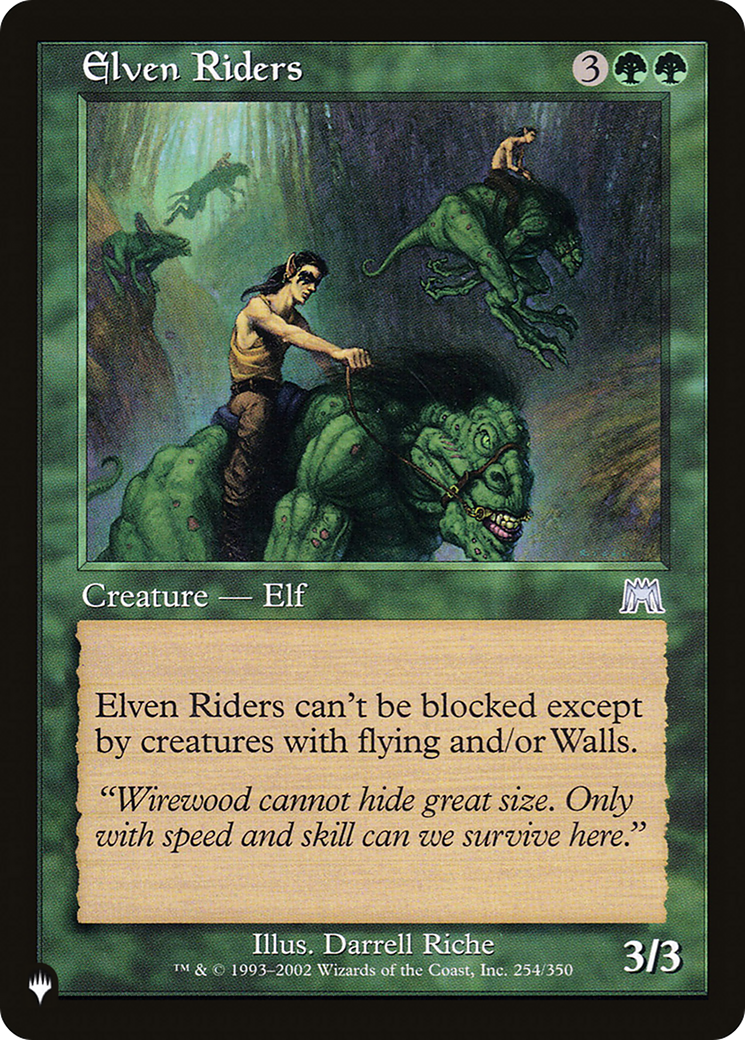 Elven Riders [The List Reprints] | Kessel Run Games Inc. 