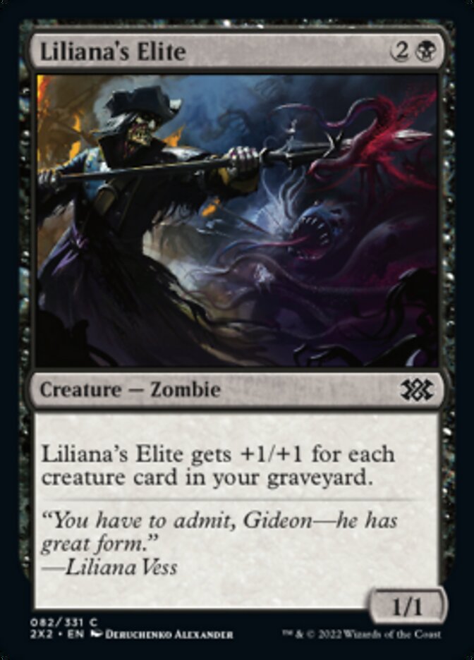 Liliana's Elite [Double Masters 2022] | Kessel Run Games Inc. 