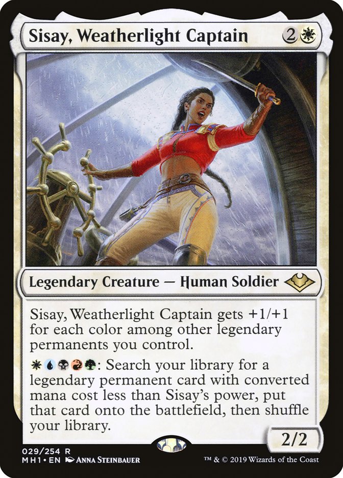 Sisay, Weatherlight Captain [Modern Horizons] | Kessel Run Games Inc. 