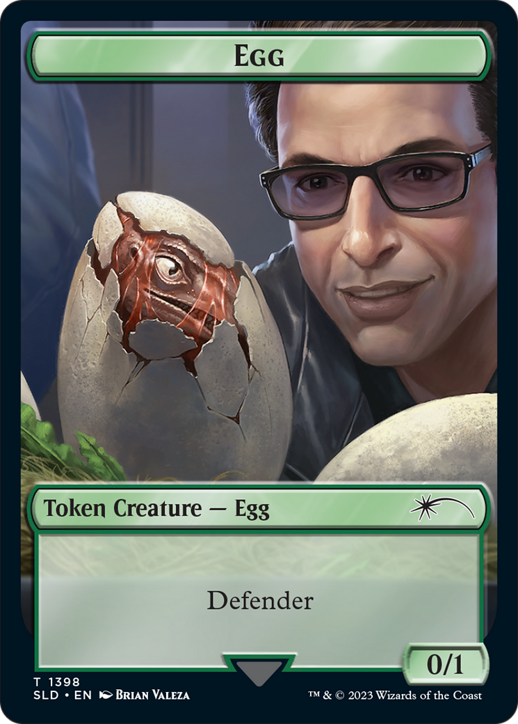 Egg Token [Secret Lair Drop Series] | Kessel Run Games Inc. 