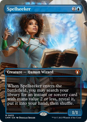 Spellseeker (Borderless Alternate Art) [Commander Masters] | Kessel Run Games Inc. 