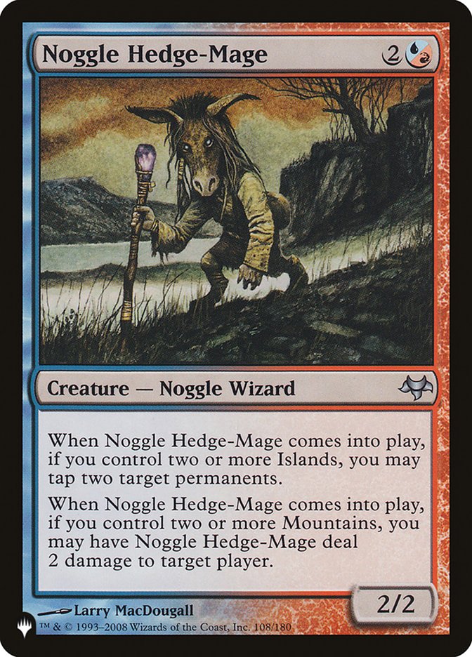 Noggle Hedge-Mage [The List] | Kessel Run Games Inc. 