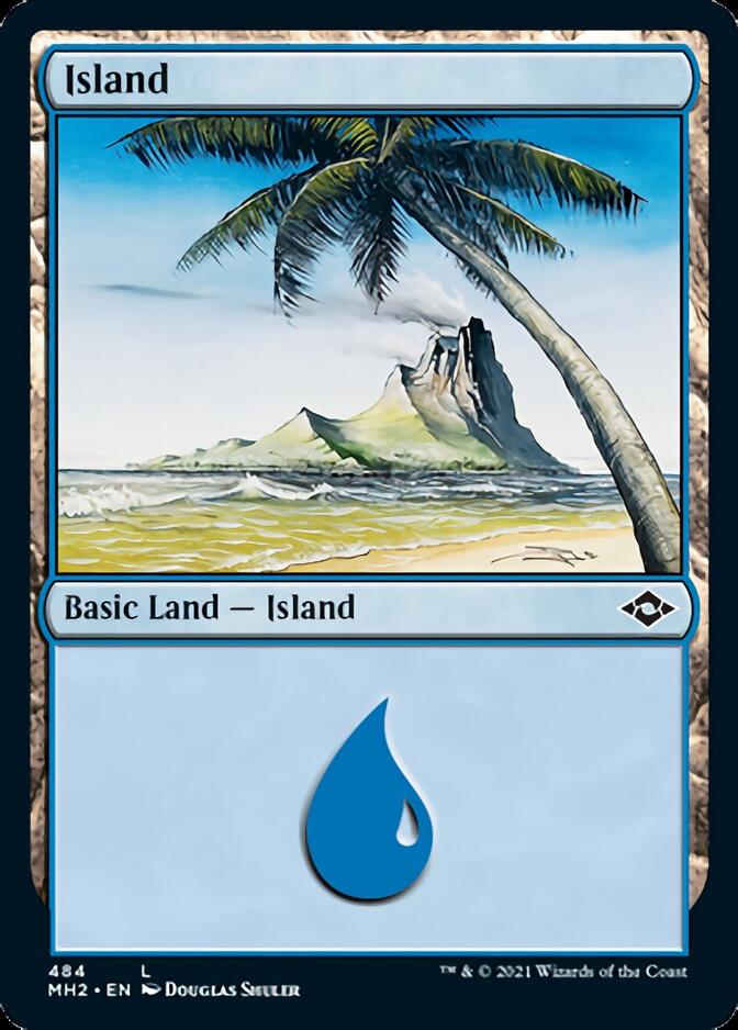 Island (484) [Modern Horizons 2] | Kessel Run Games Inc. 