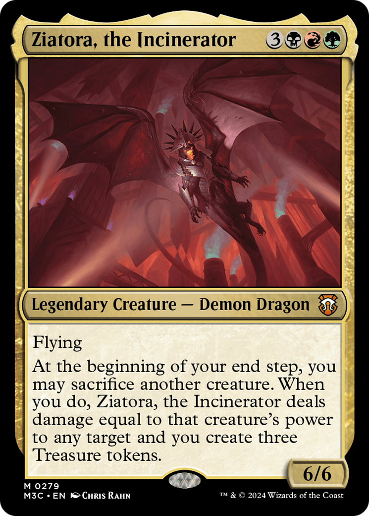 Ziatora, the Incinerator (Ripple Foil) [Modern Horizons 3 Commander] | Kessel Run Games Inc. 