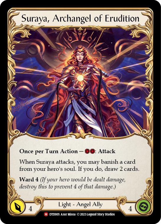 Figment of Erudition // Suraya, Archangel of Erudition [DTD005] (Dusk Till Dawn) | Kessel Run Games Inc. 