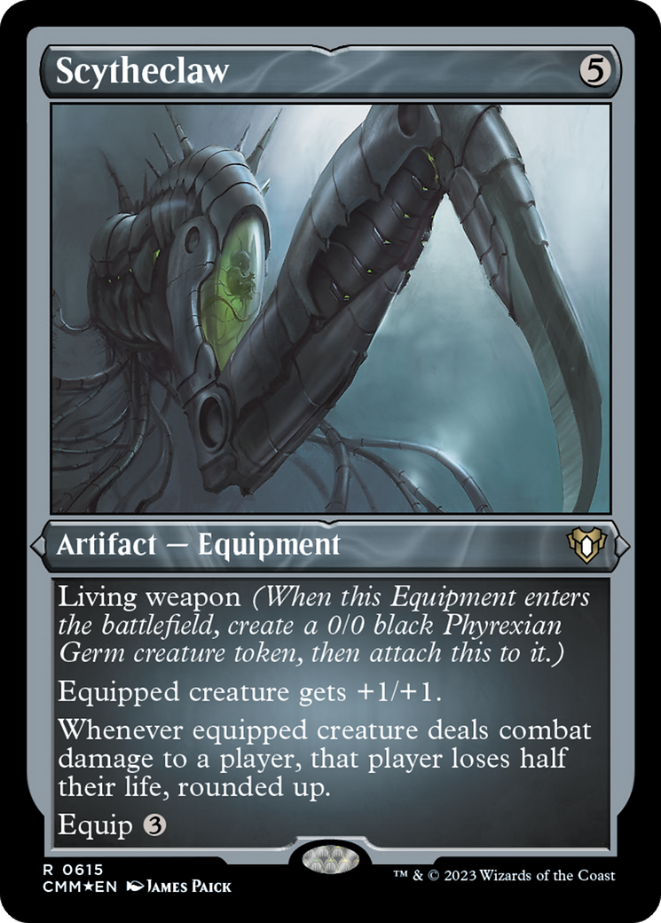 Scytheclaw (Foil Etched) [Commander Masters] | Kessel Run Games Inc. 