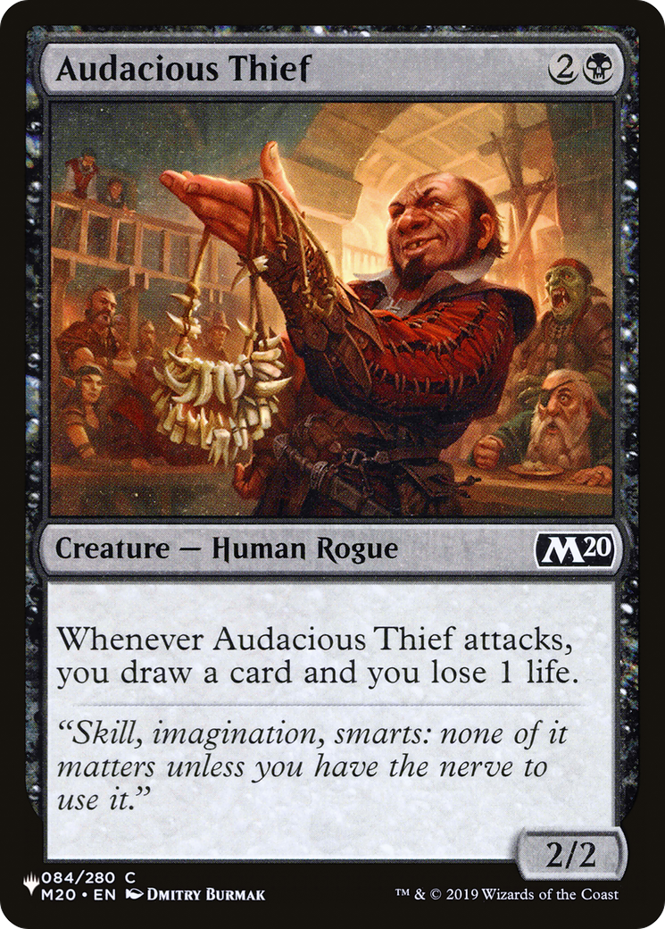 Audacious Thief [The List Reprints] | Kessel Run Games Inc. 