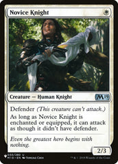 Novice Knight [The List] | Kessel Run Games Inc. 