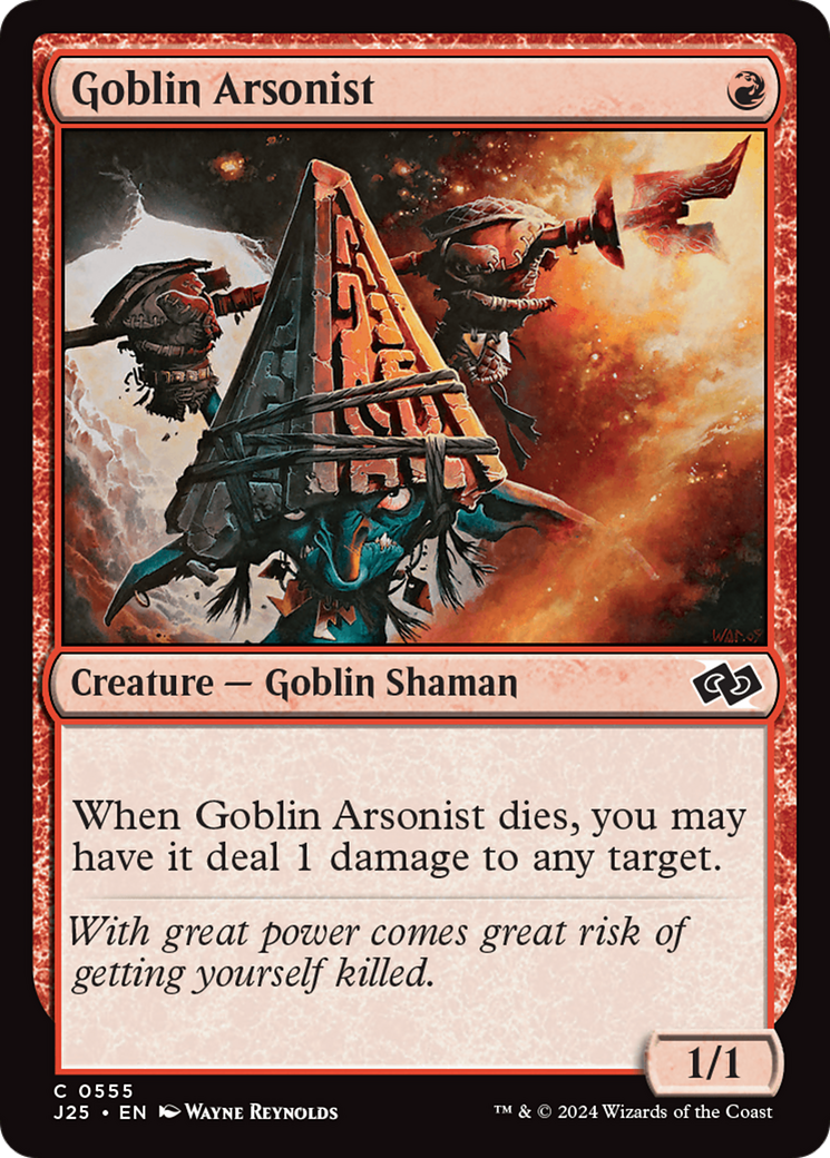 Goblin Arsonist [Foundations Jumpstart] | Kessel Run Games Inc. 