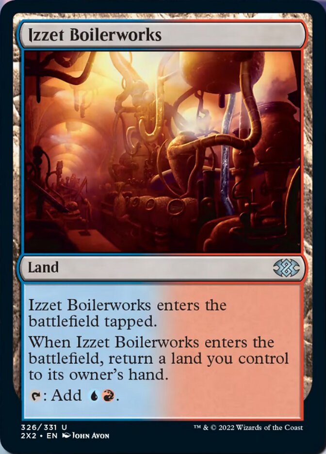 Izzet Boilerworks [Double Masters 2022] | Kessel Run Games Inc. 