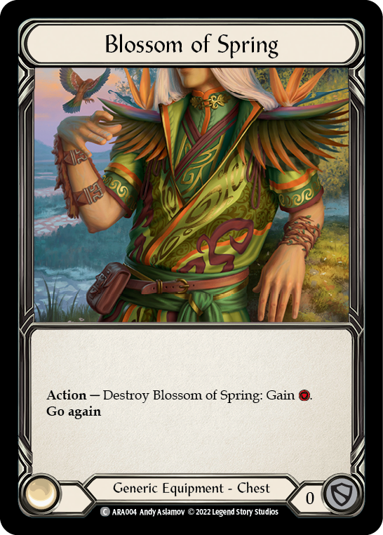 Blossom of Spring [ARA004] (Outsiders Arakni Blitz Deck) | Kessel Run Games Inc. 