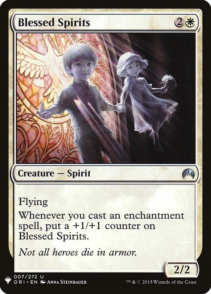 Blessed Spirits [Mystery Booster] | Kessel Run Games Inc. 
