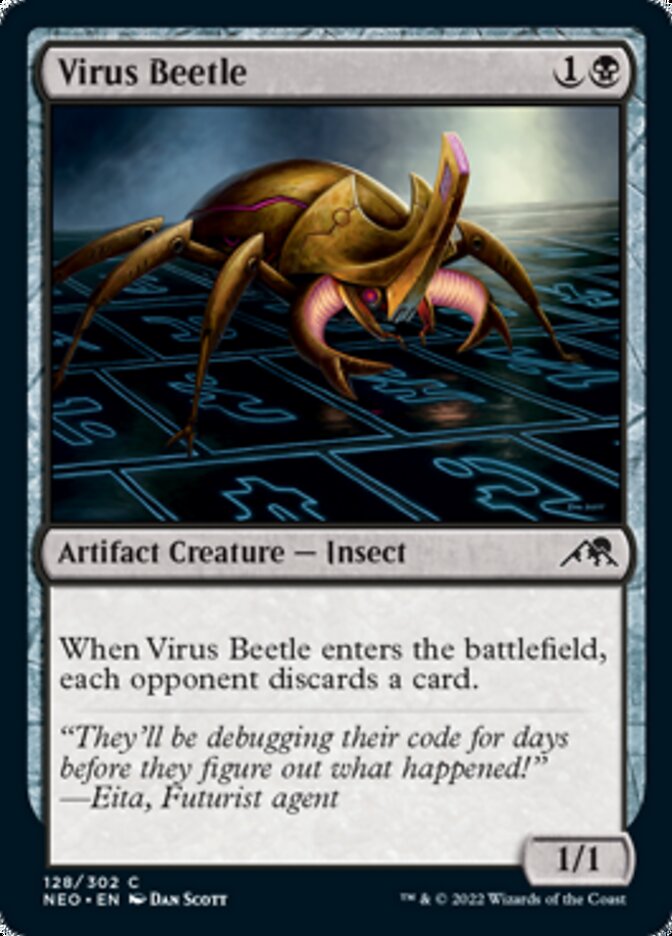 Virus Beetle [Kamigawa: Neon Dynasty] | Kessel Run Games Inc. 