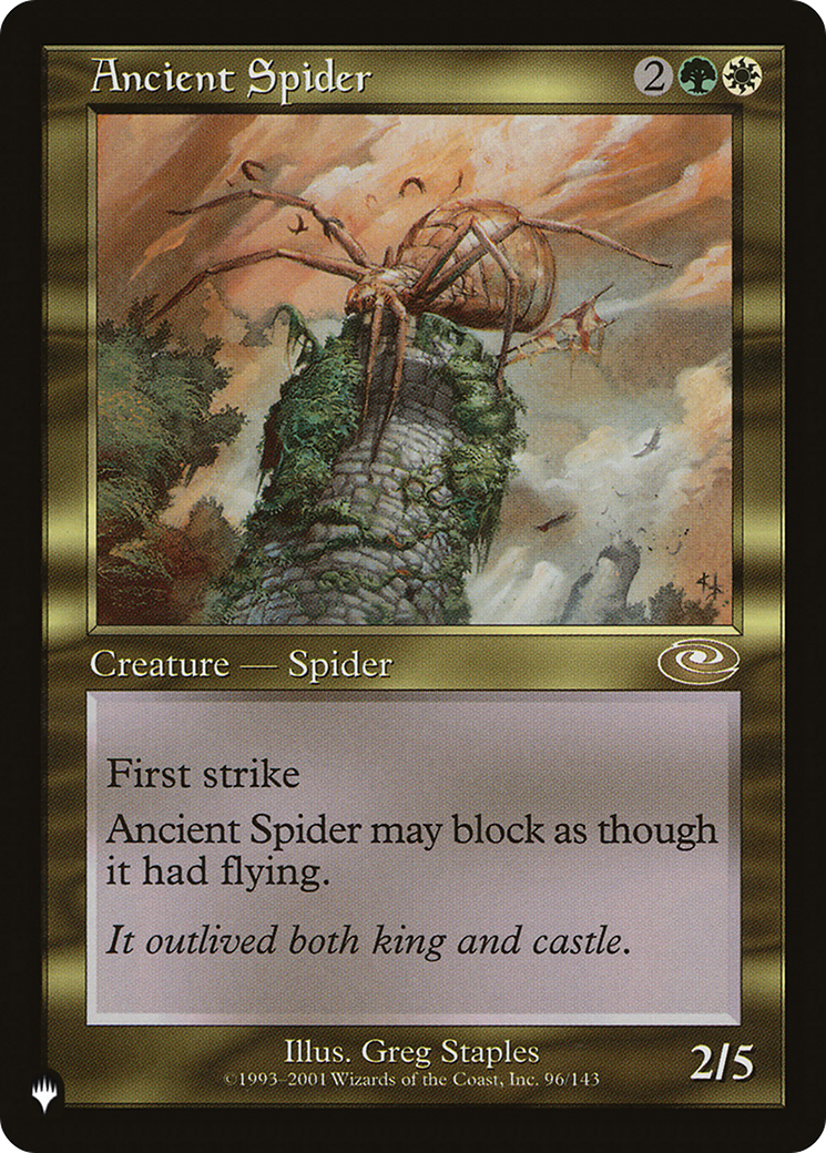 Ancient Spider [The List] | Kessel Run Games Inc. 