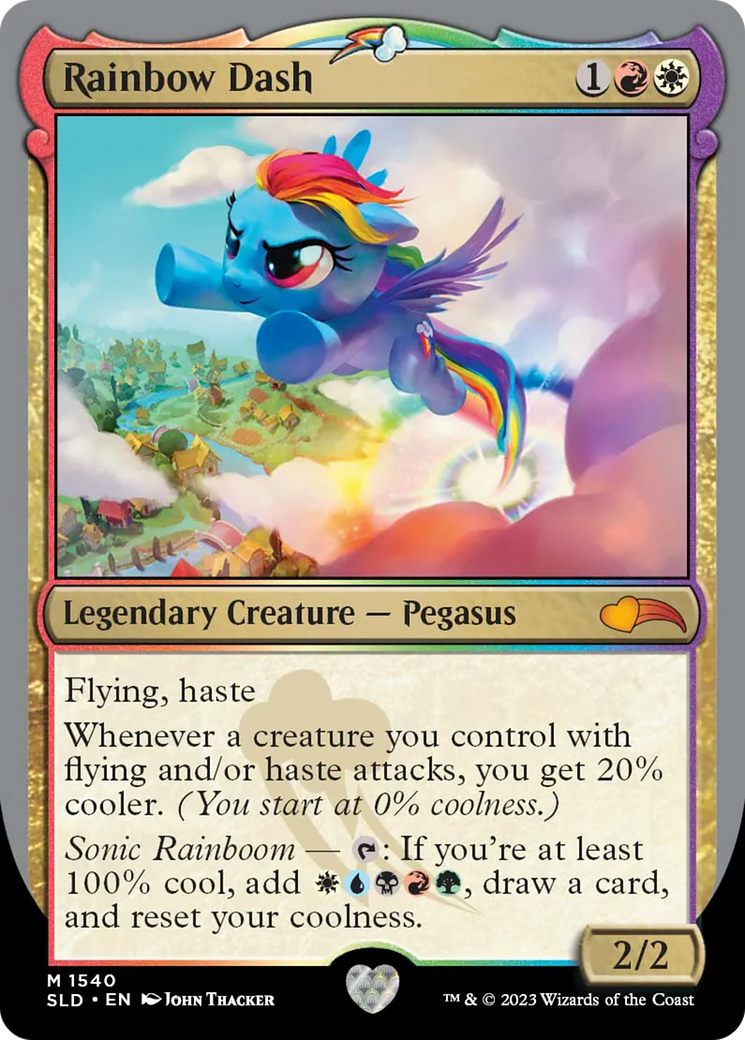 Rainbow Dash [Secret Lair Drop Series] | Kessel Run Games Inc. 