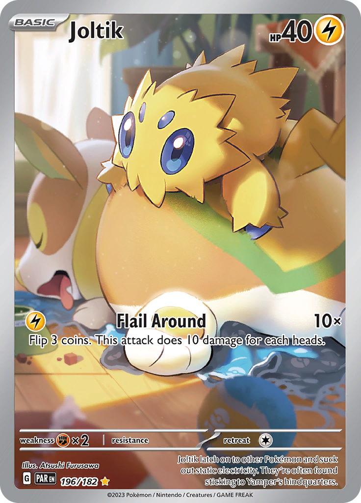 Joltik (196/182) [Scarlet & Violet: Paradox Rift] | Kessel Run Games Inc. 