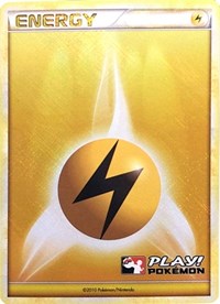 Lightning Energy (2010 Play Pokemon Promo) [League & Championship Cards] | Kessel Run Games Inc. 