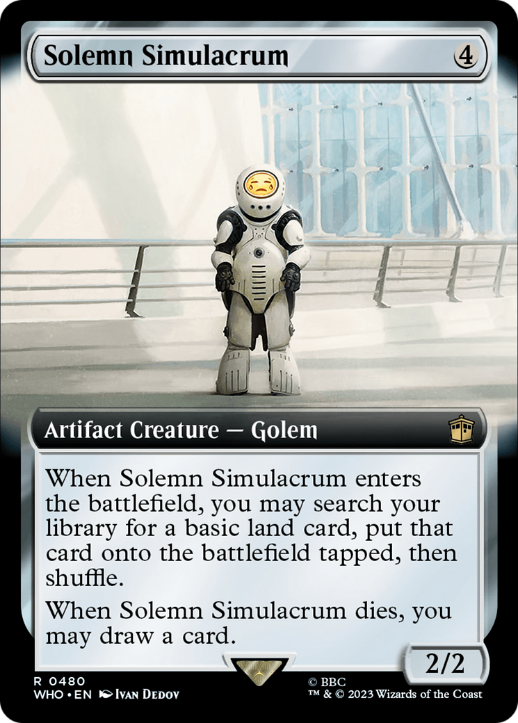 Solemn Simulacrum (Extended Art) [Doctor Who] | Kessel Run Games Inc. 