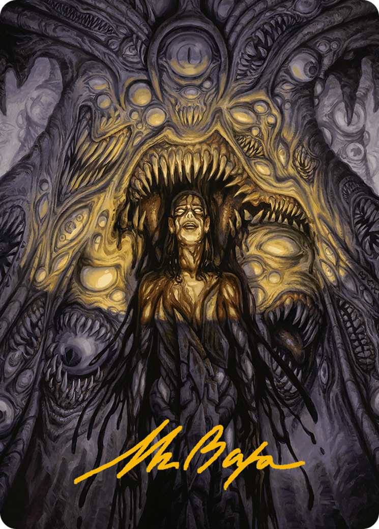 Chthonian Nightmare Art Card (Gold-Stamped Signature) [Modern Horizons 3 Art Series] | Kessel Run Games Inc. 