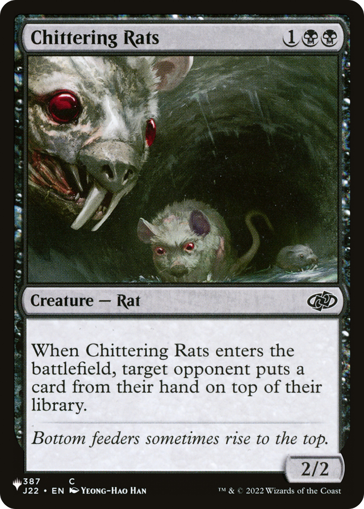 Chittering Rats [The List Reprints] | Kessel Run Games Inc. 