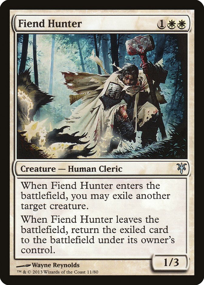 Fiend Hunter [Duel Decks: Sorin vs. Tibalt] | Kessel Run Games Inc. 